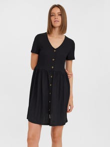 Vero Moda VMGELINA Lyhyt mekko -Black - 10282926