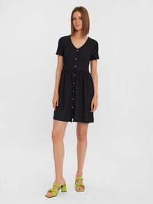 Vero Moda VMGELINA Lyhyt mekko -Black - 10282926
