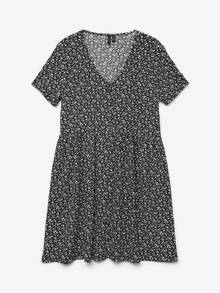 Vero Moda VMGELINA Lyhyt mekko -Black - 10282926