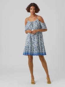 Vero Moda VMMILAN Korte jurk -Dazzling Blue - 10283061