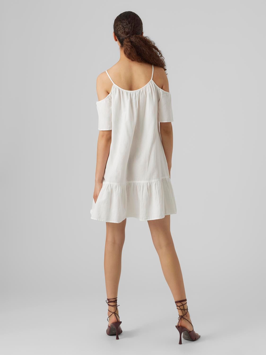 Robe blanche vero online moda