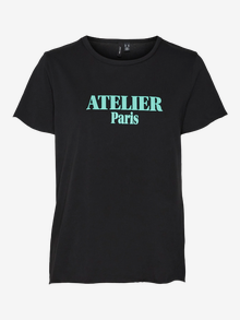 Vero Moda VMATELIER T-shirts -Black - 10283066