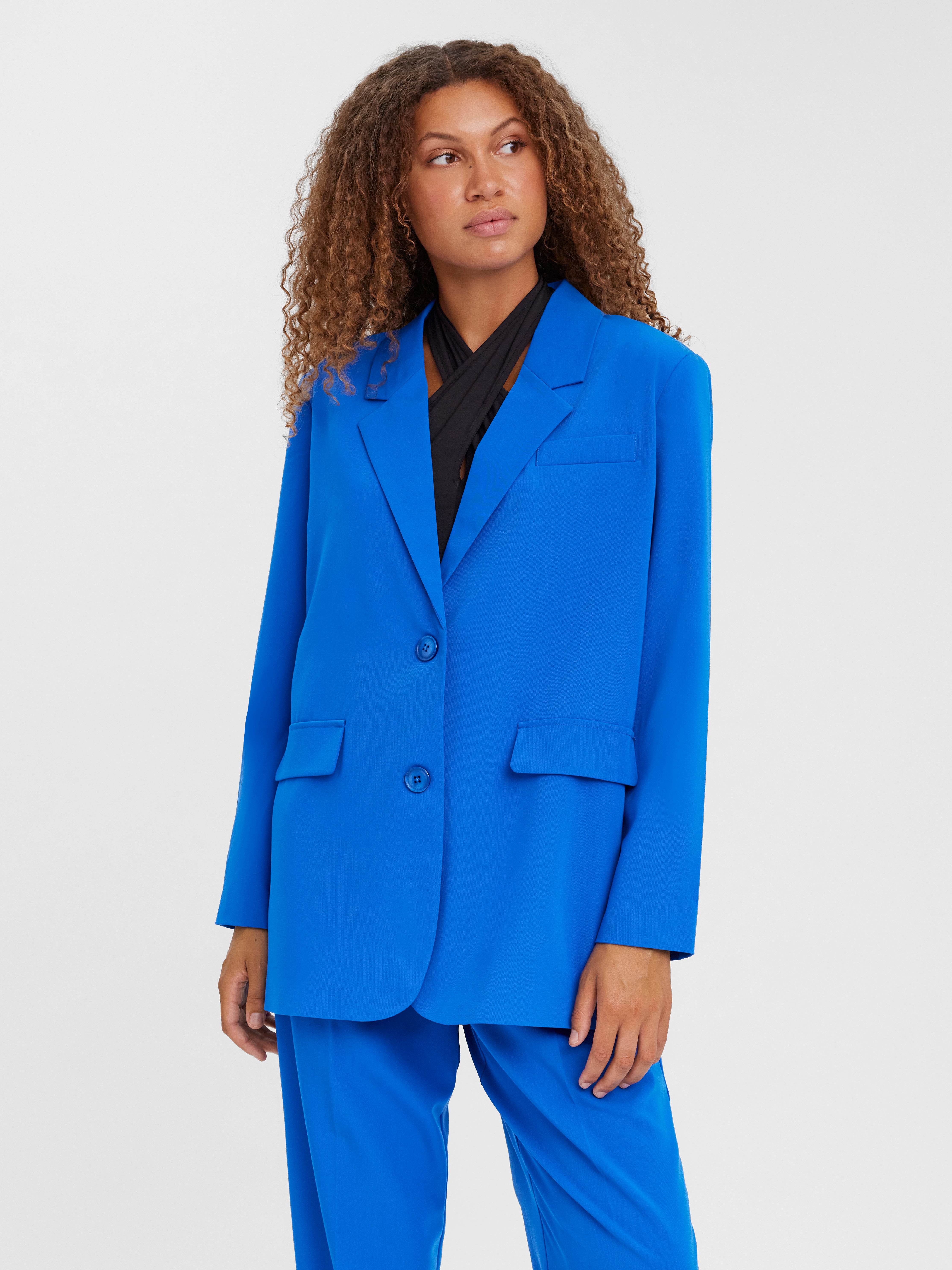 Women's Blazers: Black, White, Pink 