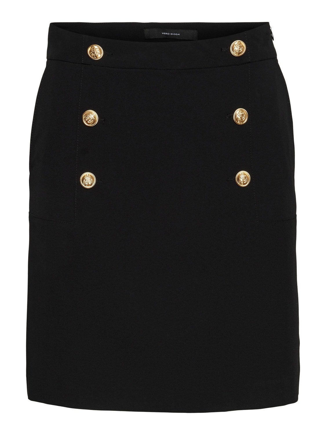 Vero Moda VMAILAALIA High waist Short skirt -Black - 10283115