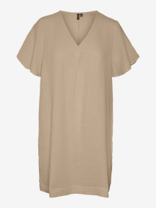 Vero Moda VMNATALI Short dress -Irish Cream - 10283125