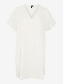 Vero Moda VMNATALI Short dress -Snow White - 10283125