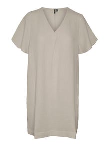 Vero Moda VMNATALI Krótka sukienka -Silver Lining - 10283125