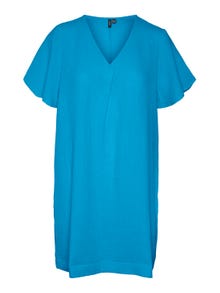 Vero Moda VMNATALI Kort kjole -Bonnie Blue - 10283125