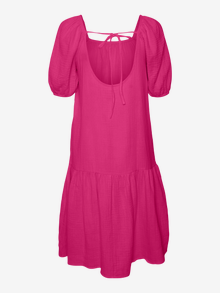 Vero Moda VMNATALI Lyhyt mekko -Pink Yarrow - 10283128