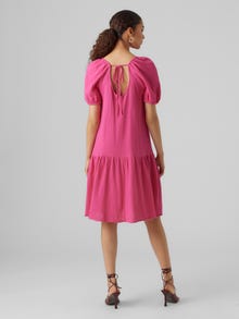Vero Moda VMNATALI Lyhyt mekko -Pink Yarrow - 10283128