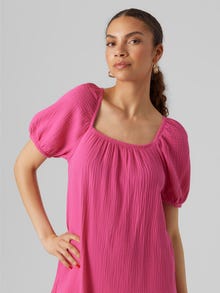 Vero Moda VMNATALI Lyhyt mekko -Pink Yarrow - 10283128