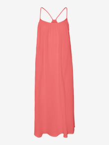 Vero Moda VMNATALI Long dress -Georgia Peach - 10283130