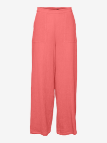 Vero Moda VMNATALI Trousers -Georgia Peach - 10283132