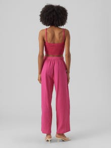 Vero Moda VMNATALI Trousers -Pink Yarrow - 10283132
