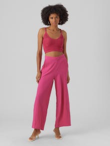Vero Moda VMNATALI Pantaloni -Pink Yarrow - 10283132