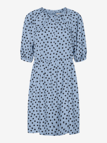 Vero Moda VMEVA Kort kjole -Kentucky Blue - 10283248