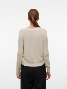 Vero Moda VMNEWLEX Dzianinowy kardigan -Birch - 10283254