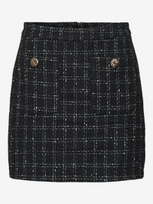 Vero Moda VMLIVASTA High waist Korte rok -Black - 10283335