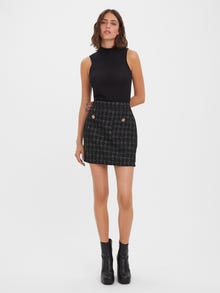 Vero Moda VMLIVASTA High waist Korte rok -Black - 10283335