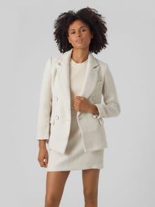 Vero Moda Slim Fit Reverse Blazer -Birch - 10283342