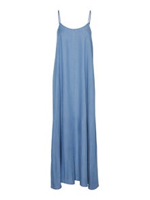 Vero Moda VMHARPER Vestido largo -Medium Blue Denim - 10283677