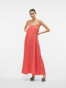 Vero Moda VMHARPER Dlouhé šaty -Cayenne - 10283677