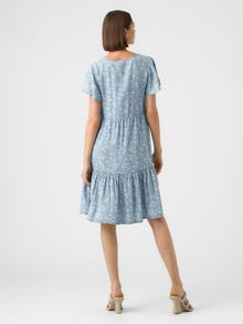 Vero Moda VMHARPER Short dress -Light Blue Denim - 10283682
