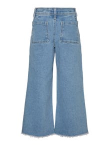 Vero Moda VMVIOLA Wide Fit Jeans -Light Blue Denim - 10283683