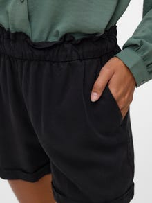 Vero Moda VMHARPER Calções -Black Denim - 10283731