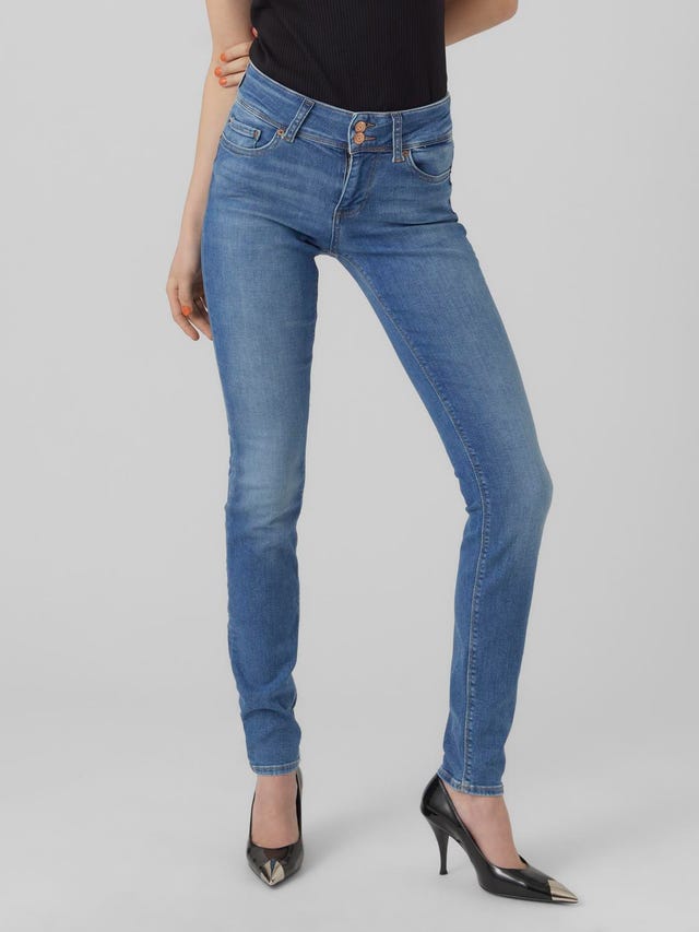 Vero Moda VMLUISA Krój slim Jeans - 10283845