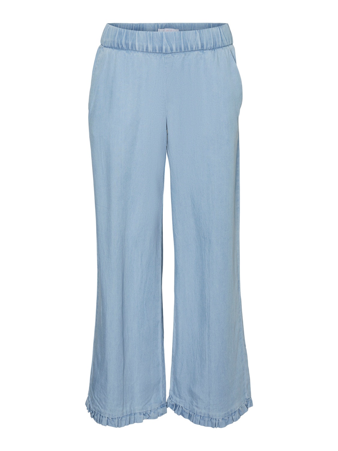 Vero Moda VMHARPER Trousers -Light Blue Denim - 10283853