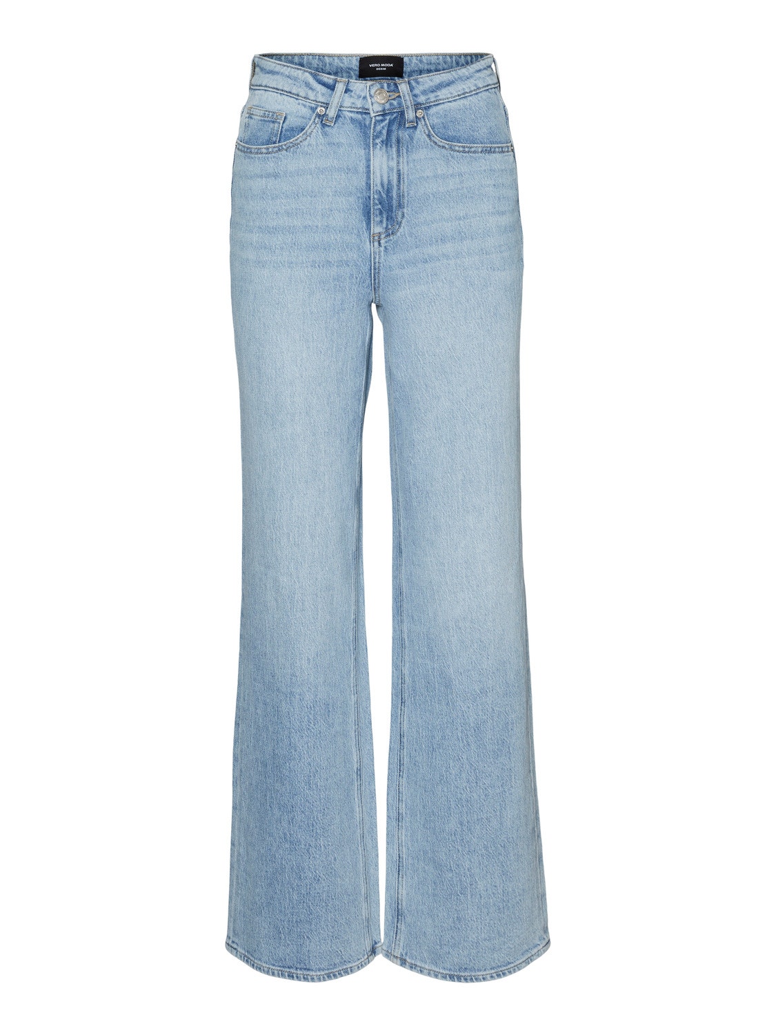VERO MODA VMTESSA HR Wide Jeans RA380 GA NOOS, blauw (medium blue denim), 33W x 34L VERO MODA VMTESSA HR Wide Jeans RA380 GA NOOS, blauw (medium blue denim), 33W x 34L