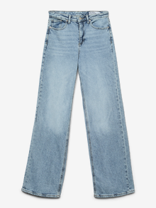 Vero Moda VMTESSA Tiro alto Vaqueros -Light Blue Denim - 10283858