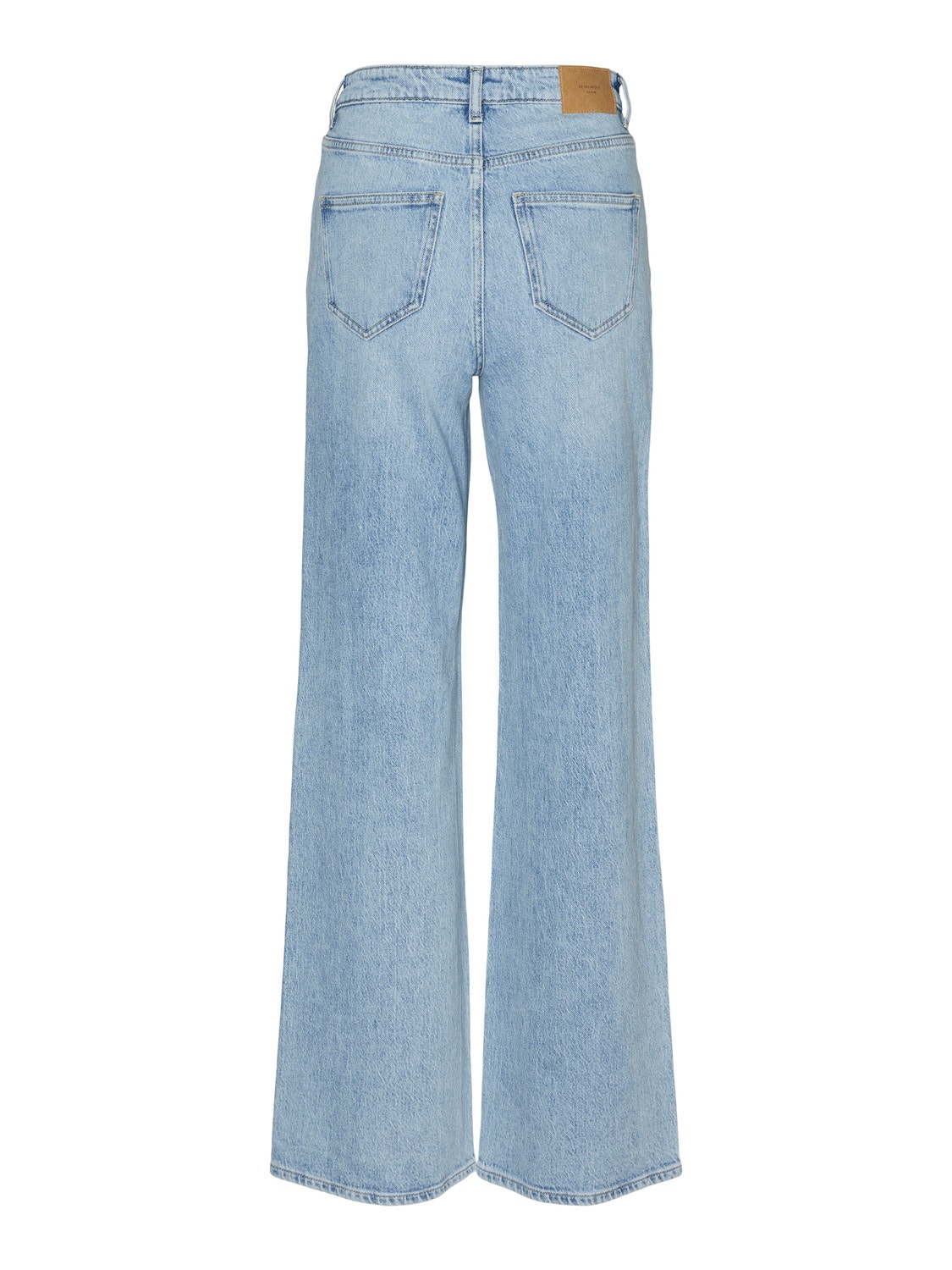 Vero Moda VMTESSA High rise Wide fit Jeans -Light Blue Denim - 10283858
