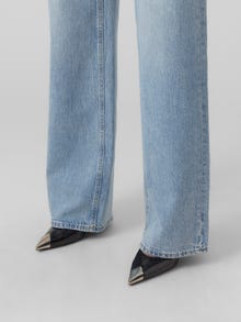 Vero Moda VMTESSA Tiro alto Vaqueros -Light Blue Denim - 10283858