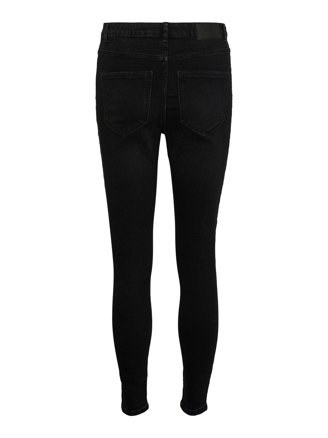 Vero Moda VMSOPHIA Hög midja Skinny Fit Jeans -Black Denim - 10284115