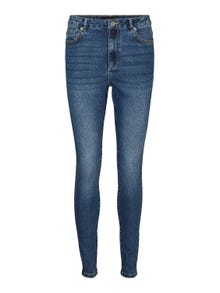 Vero Moda VMSOPHIA Hög midja Skinny Fit Jeans -Medium Blue Denim - 10284115