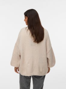 Vero Moda VMMAYBE Cárdigan de punto -Oatmeal - 10284287