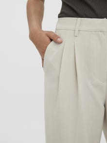 Vero Moda VMTROIAN Cintura media Pantalones -Silver Lining - 10284343