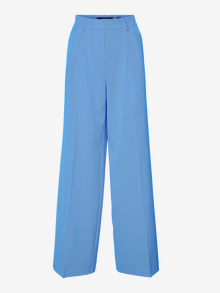 Vero Moda VMTROIAN Mid waist Trousers -Little Boy Blue - 10284343