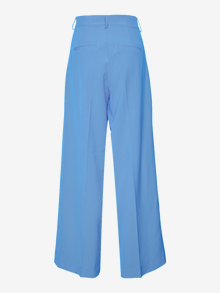 Vero Moda VMTROIAN Mid waist Trousers -Little Boy Blue - 10284343