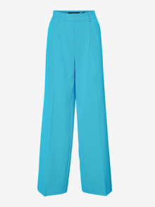 Vero Moda VMTROIAN Mid waist Trousers -Bachelor Button - 10284343