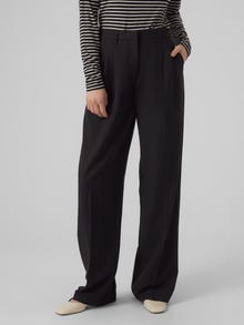Vero Moda VMTROIAN Mittlere Taille Hose -Black - 10284343