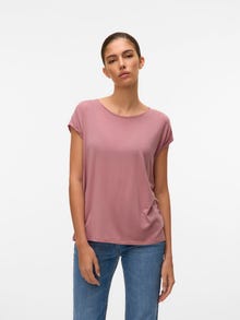 Vero Moda VMAVA T-Shirt -Nostalgia Rose - 10284468