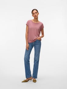 Vero Moda VMAVA T-Shirt -Nostalgia Rose - 10284468