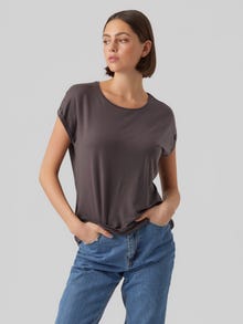 Vero Moda VMAVA T-skjorte -Asphalt - 10284468