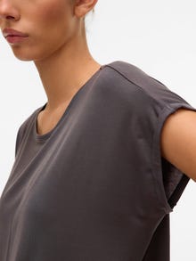 Vero Moda VMAVA T-shirt -Asphalt - 10284468