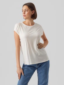 Vero Moda VMAVA T-Shirt -Snow White - 10284468