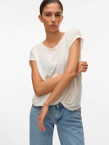 Vero Moda VMAVA T-Shirt -Snow White - 10284468