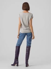 Vero Moda VMAVA Tričko -Light Grey Melange - 10284468